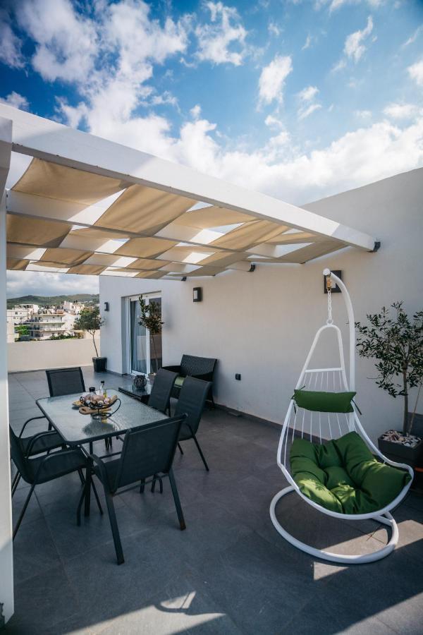 Home Sweet Home - Big Balcony With Great View Kíssamos Buitenkant foto